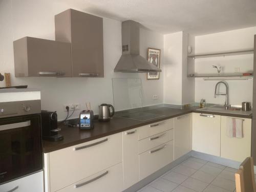 Konyha, Appartement, 1 chambre, jardin privatif in Venelles