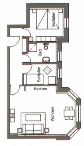 Villa Aesculap by Rujana 77m von Löwenherz -  Die kleine Bühne entfernt