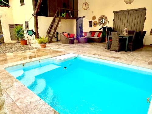 Maison La Réclusière 4 étoiles - Piscine gîte à louer Vienne