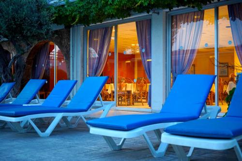 מסעדה, Green Bungalows Hotel Apartments in איה נאפה