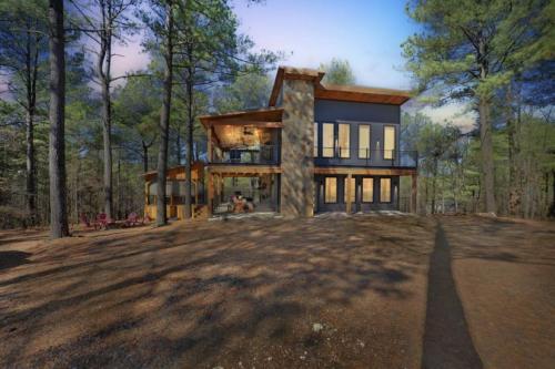 Smokin Buck, Hot Tub, Large Decks, Modern in Broken Bow, USA