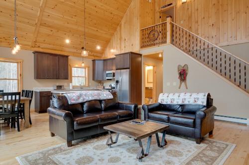 Spacious Cabin: 10 Mi to Sunday River Skiing! in Bethel (ME)