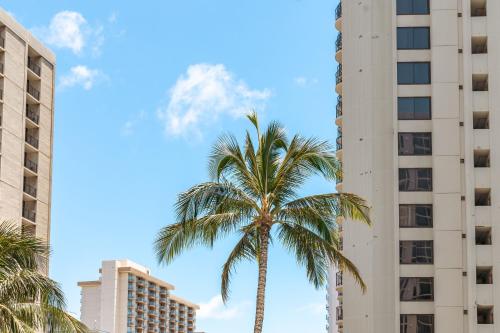 Waikiki Banyan 1BR with Great Ocean Views, Steps to Beach & Parking!