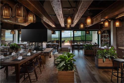 餐廳, Vila Vinkomir in 庫特耶沃