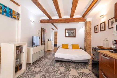 CASA FLORIT - Charming Loft with Terrace - 4 Guests - In Ruzafa, Valencie (fotografie 11)