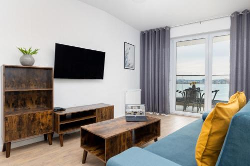 Nowa Flotylla Stylowy Apartament z Widokiem na Port by Noclegi Renters