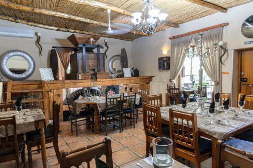 Restaurant, Old Mill Lodge , Working Ostrich Farm and Restaurant in Oudtshoorn