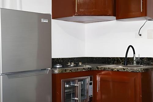 Kitchen, Apart hotel Costa Verde Exclusivo y Seguro #5 con cama Queen in Las Galeras
