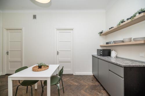 廚房, Central Avenue Residence Kaunas in 考那斯
