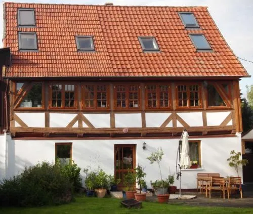 Rhumeblume in Rüdershausen, Deutschland
