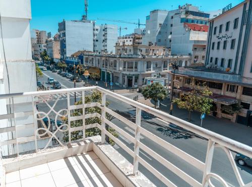 Balcony/terrace, HOTEL D EUROPE in Kenitra