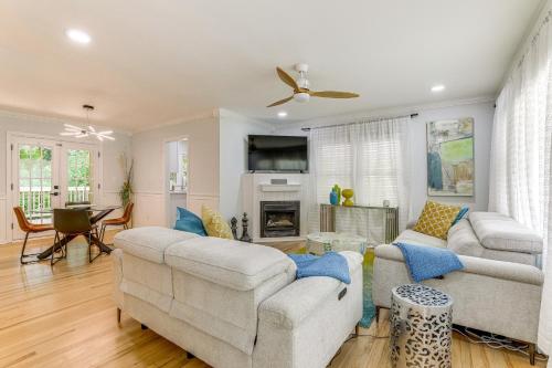 Chamblee Home with Fireplace Near Hospitals in Atlanta, USA