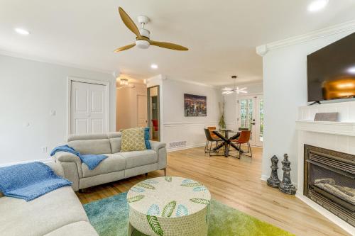 Chamblee Home with Fireplace Near Hospitals in Atlanta, USA