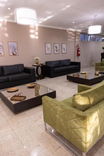 ล็อบบี้, HOTEL BOMBONATO UBERABA - Fácil Acesso ao Aeroporto e parque de Exposições ABCZ (HOTEL BOMBONATO UBERABA - Facil Acesso ao Aeroporto e parque de Exposicoes ABCZ) in อูเบอราบา