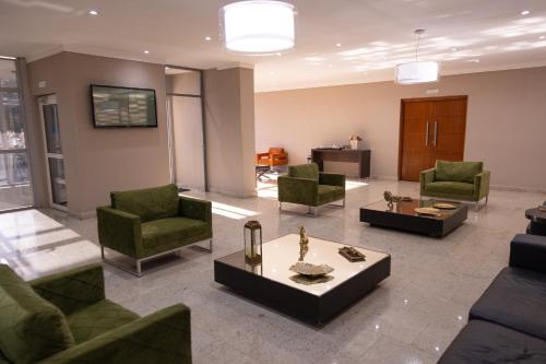 ล็อบบี้, HOTEL BOMBONATO UBERABA - Fácil Acesso ao Aeroporto e parque de Exposições ABCZ (HOTEL BOMBONATO UBERABA - Facil Acesso ao Aeroporto e parque de Exposicoes ABCZ) in อูเบอราบา