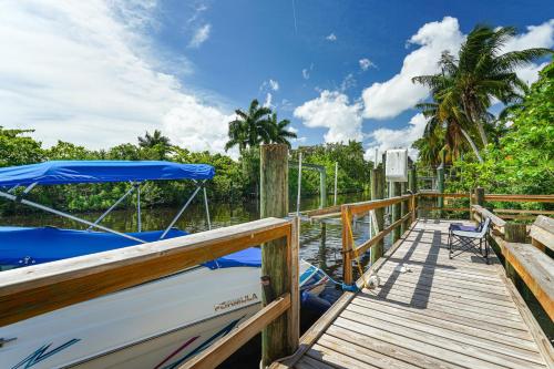 Riverfront Fort Myers Home with Boat Dock!