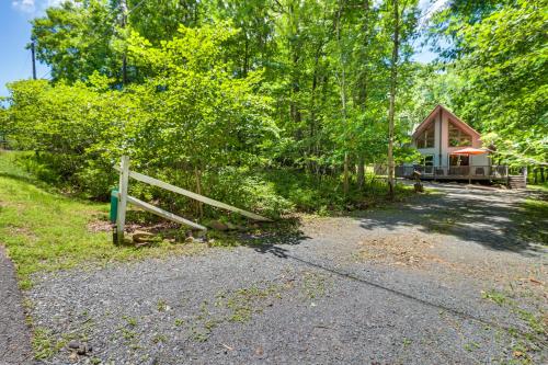 Furnished Deck and Fire Pit Poconos Outdoorsy Gem