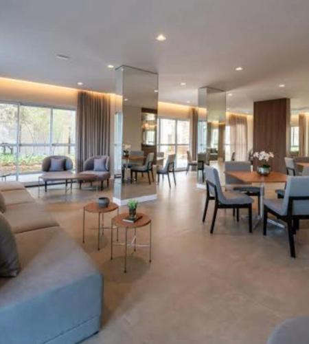 Quarto Casal suite privada em Apartamento Seguro in เซาโดมิงโกส