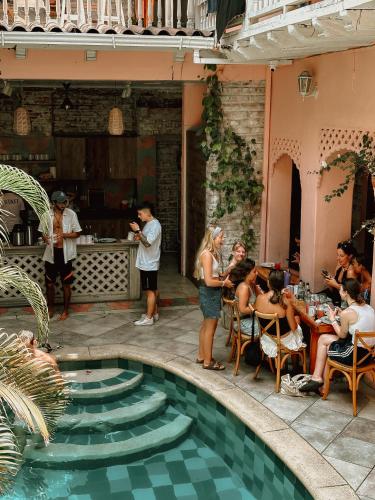 Bể bơi, Casa Zahri Boutique Hostel in Cartagena