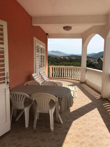 Erkély/terasz, Apartments with parking space Grebastica, Sibenik - 23339 in Grebaštica