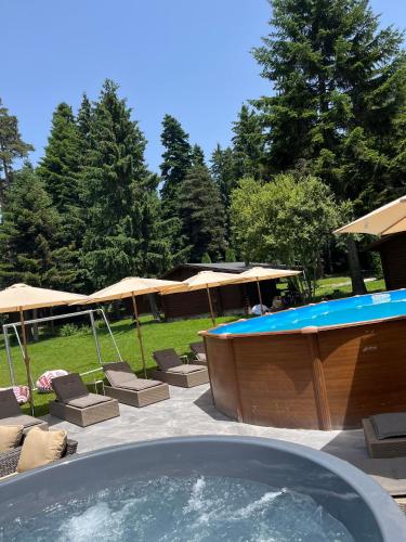 Swimming pool, Villas Jagoda & Malina in Borovets