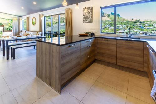 View, Panoramic Views from Spacious New Beach House in Cass Bay