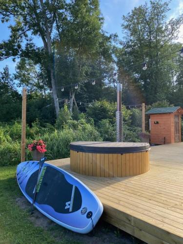 Pihla Rannamaja sauna ja kumblustunniga in Iide