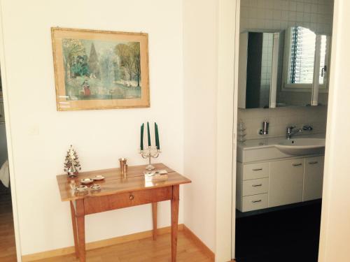 صالة مشتركة/ منطقة التلفزيون, AVLiving City FLAT Basel with Roof Garden in بيرسفيلدين