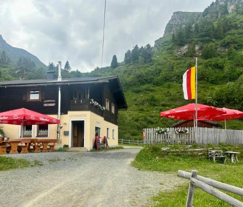 Viesnīcas āriene, Leiterhütte (Leiterhutte) in Falkert