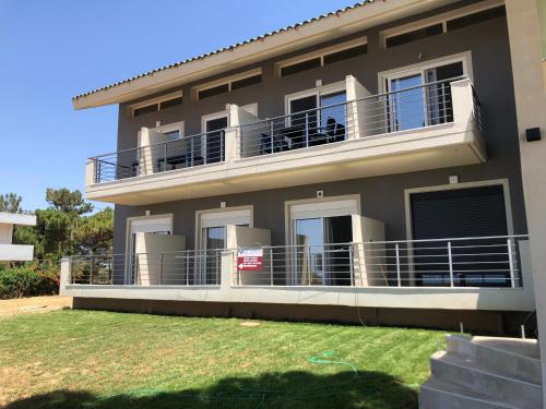 Viesnīcas āriene, Alkyon Apartments Studios in Platanitis Maronia