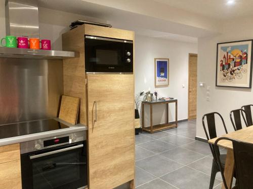 Kitchen, Appartement au pied des pistes dans nouvelle residence in Oz