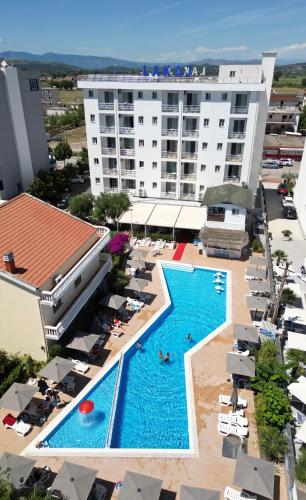 Kilátás, Hotel Lakaj in Velipoje