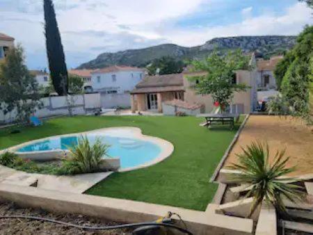 Belle Maison 6 personnes avec piscine gîte à louer Le Rove