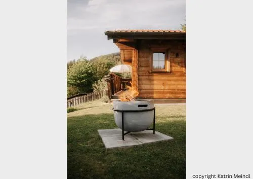 Das Paradieschen Edlitz - stilvolles Blockhaus mit Kamin in Edlitz, Österreich