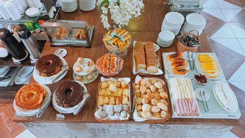 طعام و مشروبات, Don Marcos Hotel com Restaurante e Pizzaria in Balneario Cidade Atlantica