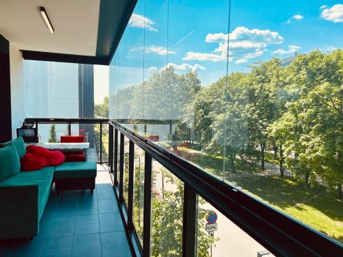 Uroczy apartament 2 osobne pokoje Marina Royal Palace, Warsaw (photo 7)