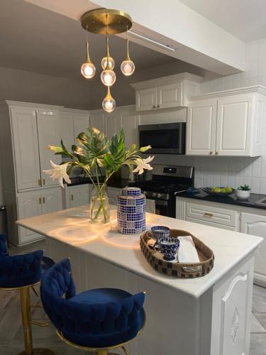 Cocina, Seabliss Villa in Vieux Fort