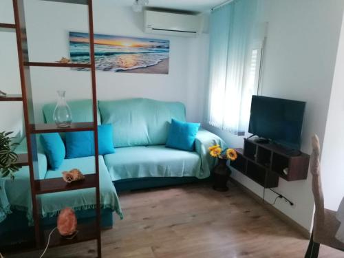 共用Lounge/電視區, Casa Paraiso in 雷塔馬爾