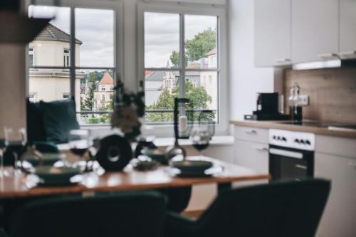 Oasis Appart - Wohnen in Dresden - Netflix - Tiefgarage - Dachterrasse, Drážďany (fotografie 5)