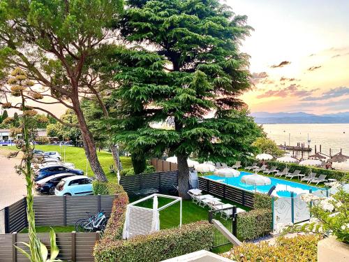 Hotel Aquila D'Oro Desenzano - 수영장