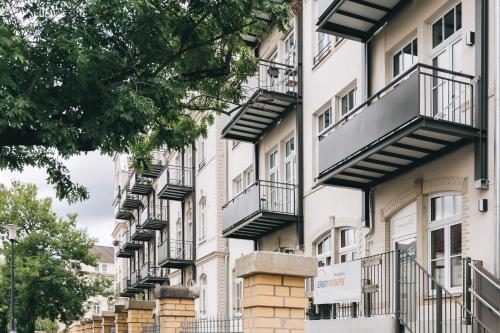 Oasis Appart - Wohnen in Dresden - Netflix - Tiefgarage - Dachterrasse, Drážďany (fotografie 4)