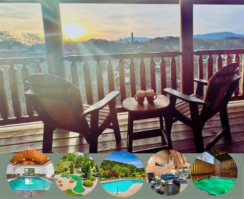 Chalet room in Mountain Views & Mini Golf