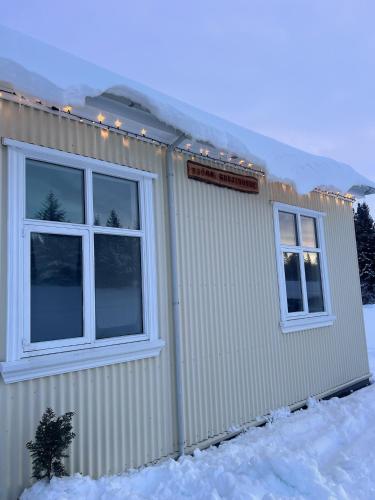 A szálláshely kívülről, Bjork Guesthouse in Laugarvatn
