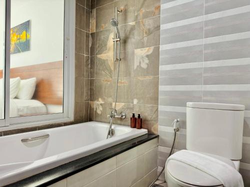 Chambre double avec 1 ou 2 lits, deluxe, vue sur la piscine