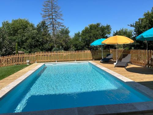 Chalet La clef des champs - Vue Imprenable - Piscine in Mones