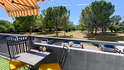 Balcony/terrace, Studio Soleil et Verdure - Montpellier Celleneuve in Celleneuve