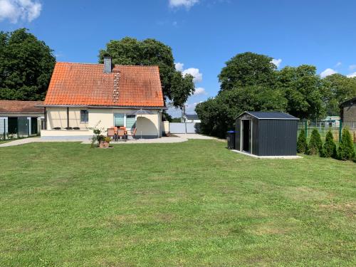 Balkons/terase, Ferienhaus Putzar 45 in Boldekow