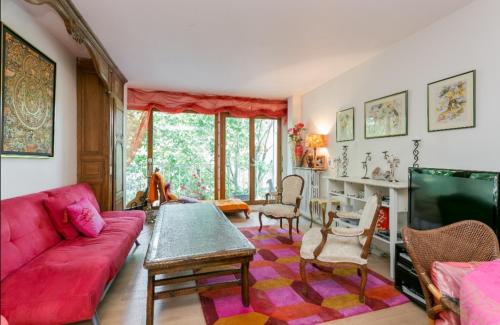 Lumineux 3 pièces face à la Seine à 100m du tramway T2 - Location saisonnière - Saint-Cloud