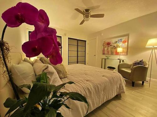 Block from Beach one bedroom with Parking in Miami Beach, USA