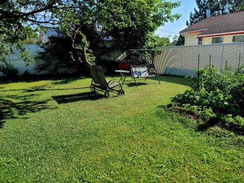 花園, Gîte du passant SADM, parc de la Gaspésie. (Gite du passant SADM, parc de la Gaspesie.) in 聖安娜德蒙